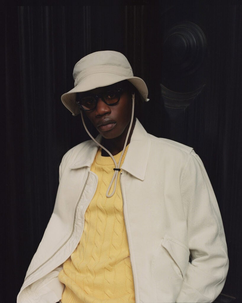 Stylish man in ZARA casual outfit in NYC, 2021.