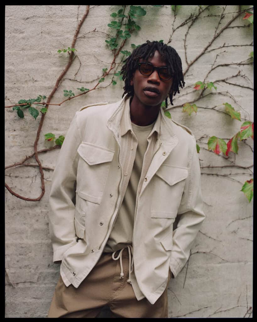 Stylish man in ZARA casual outfit in NYC, 2021.