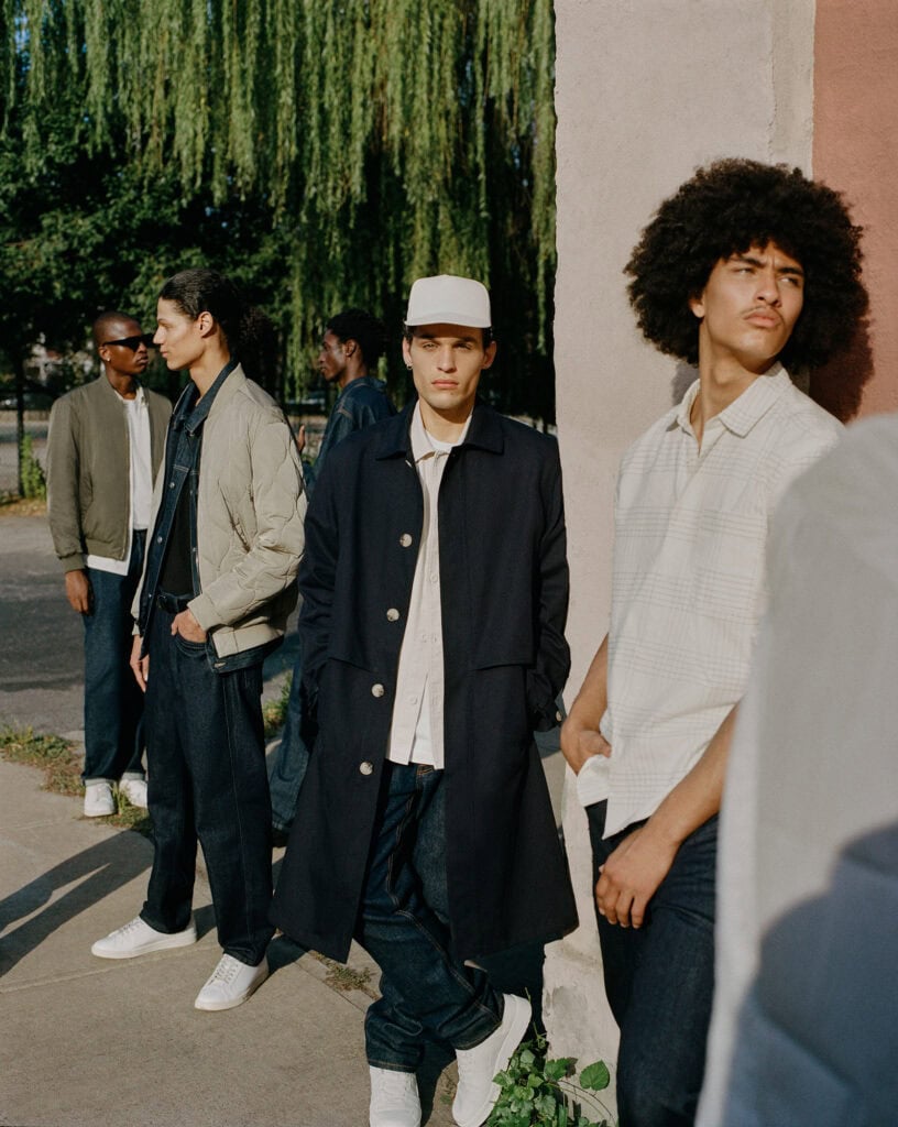 Modern men's fashion in Brooklyn for 2022.