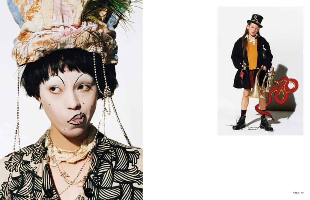 Vibrant fashion and artistic expression at Public Editions 2023 by Block Productions.